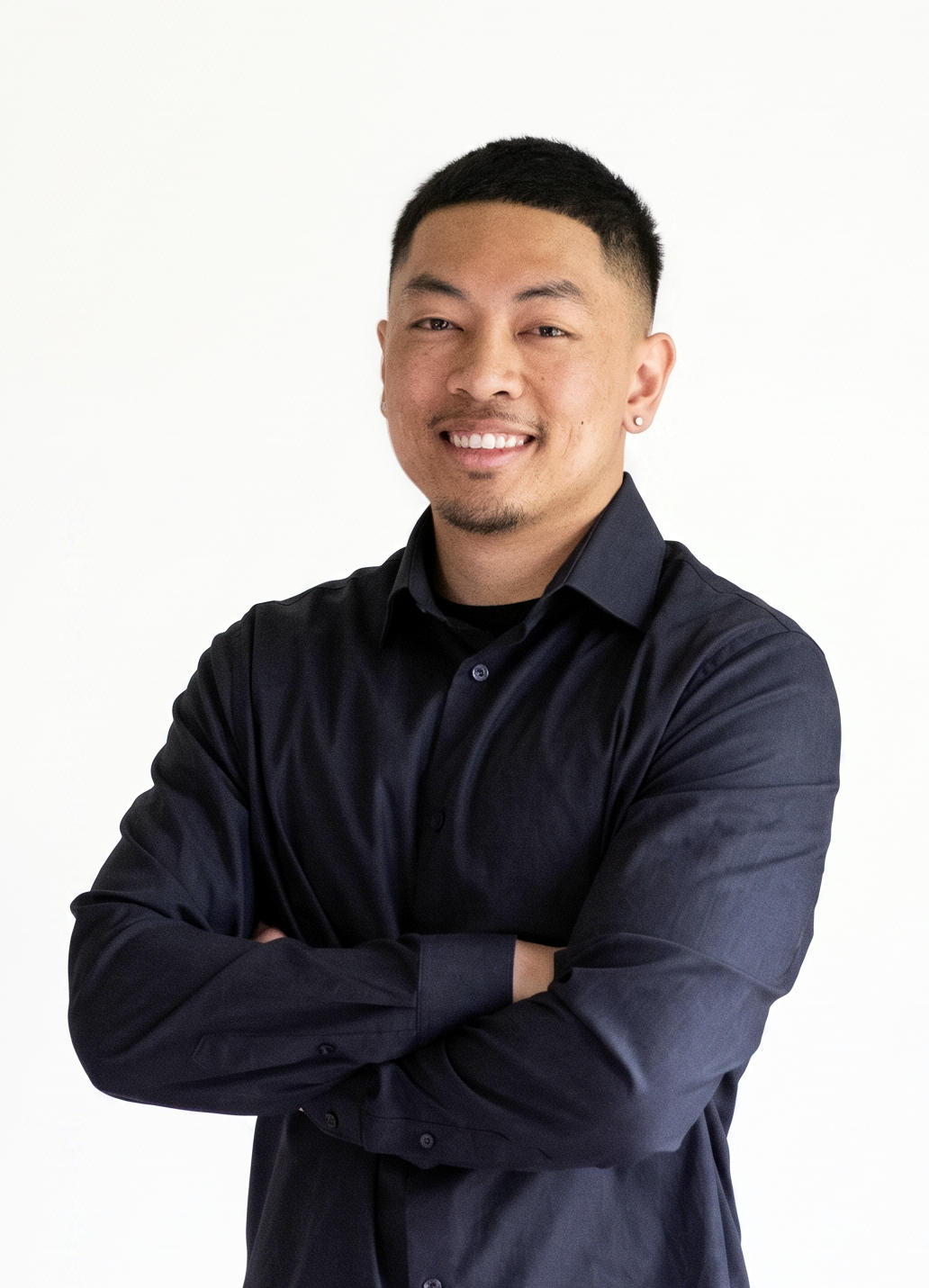 Jon Souriya, Minnesota real estate professional, with his current short haircut